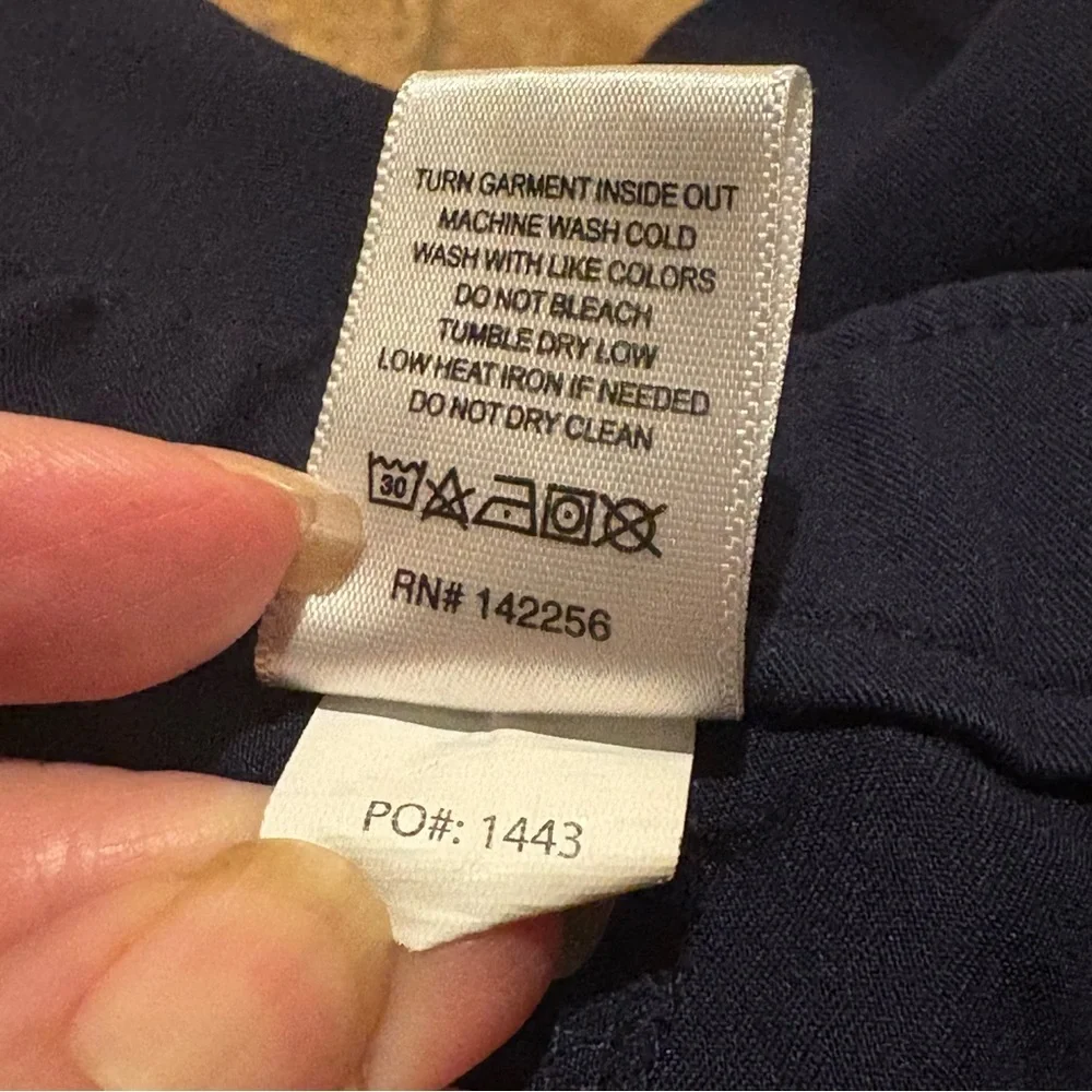 FIGS Men Navy Technical Collection Scrub Pants Size Medium